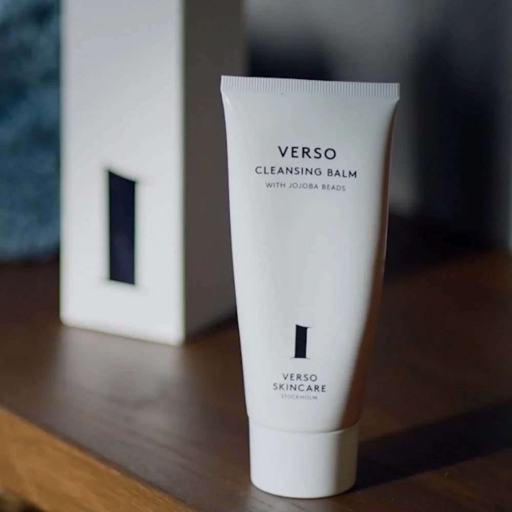 VERSO Cleansing Balm great for very dry and sensitive skin, visibly calming